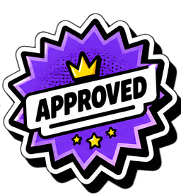 Approved Quality Badge Sticker